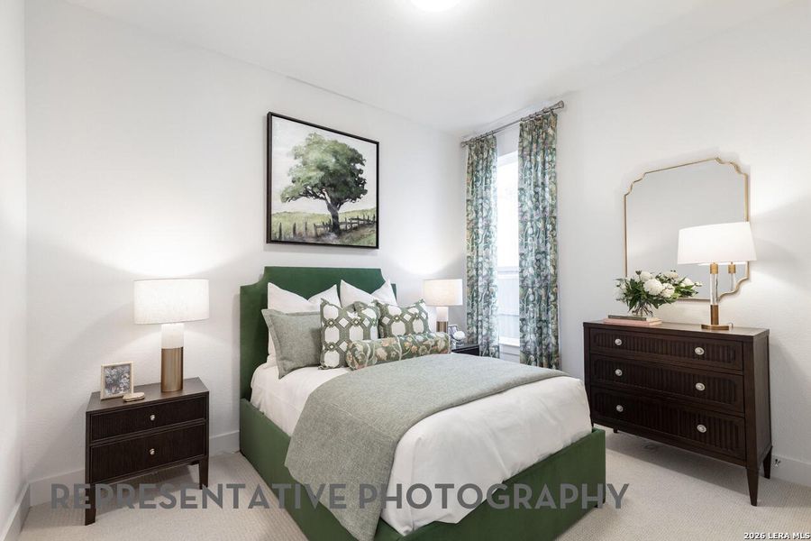 Furnished interior view inside a new home in Venado Crossing, Cibolo (Image 14).