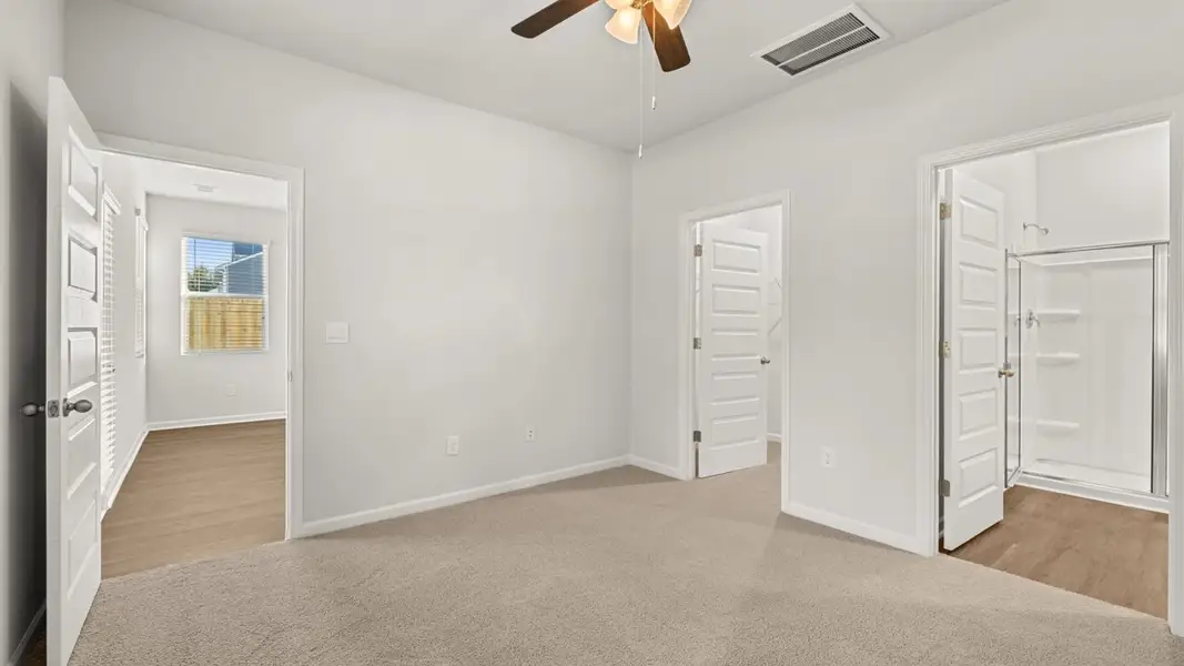 Representative unfurnished interior of a home built from the Sullivan by D.R. Horton in Highland Hills, Graniteville (Image 17). Representative unfurnished interior of a home built from the Sullivan by D.R. Horton in Highland Hills, Graniteville (Image 17).