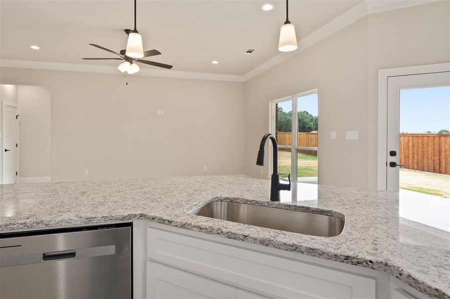 Furnished interior view inside a new home in , Mabank (Image 14).