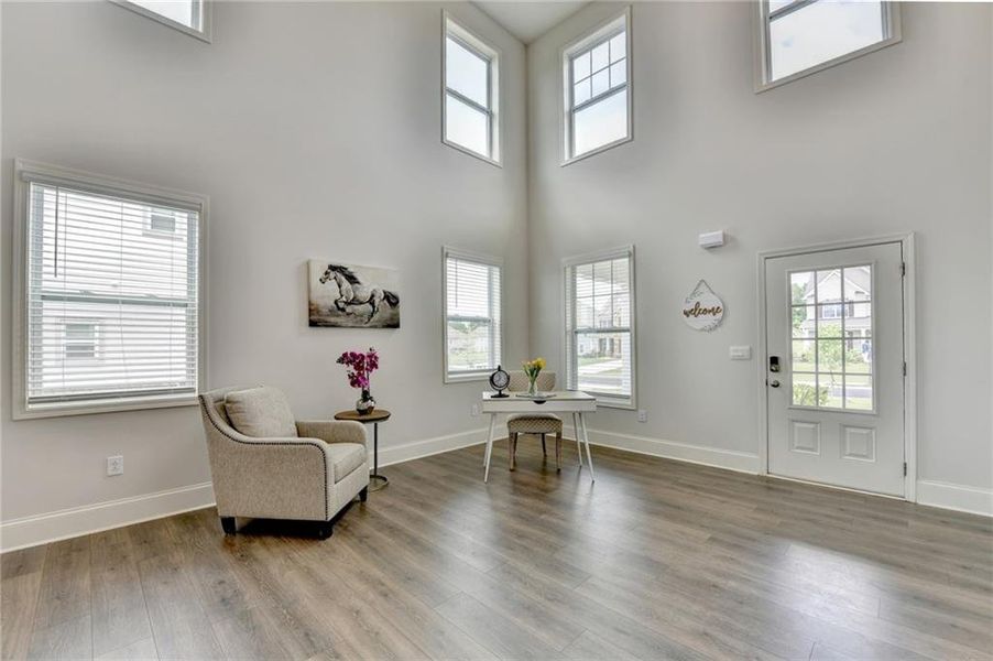 Furnished interior view inside a new home in , Cumming (Image 4).