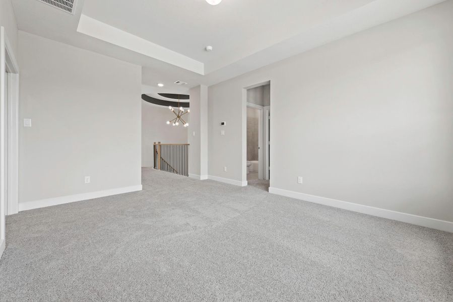 Spacious, unfurnished interior of a new home in Harvest Green, Richmond (Image 30). Spacious, unfurnished interior of a new home in Harvest Green, Richmond (Image 30).