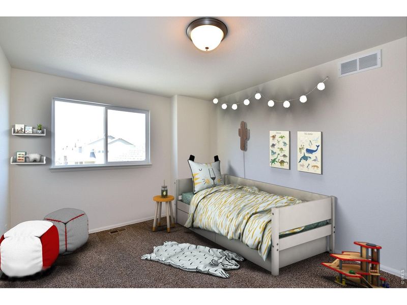 Furnished interior view inside a new home in , Johnstown (Image 11).