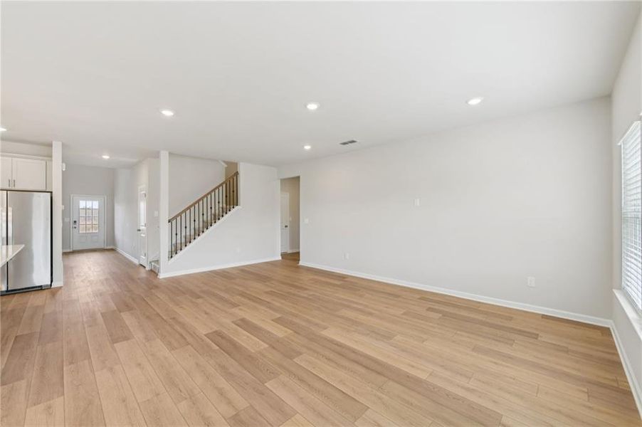 Spacious, unfurnished interior of a new home in Preserve at Mountain Creek, Pendergrass (Image 22).