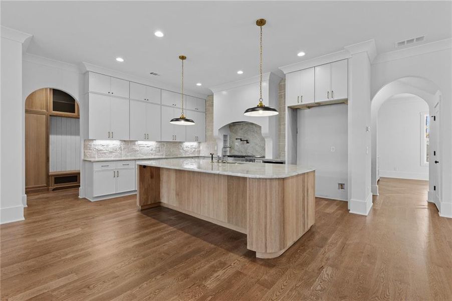 Furnished interior view inside a new home in , Buford (Image 7).