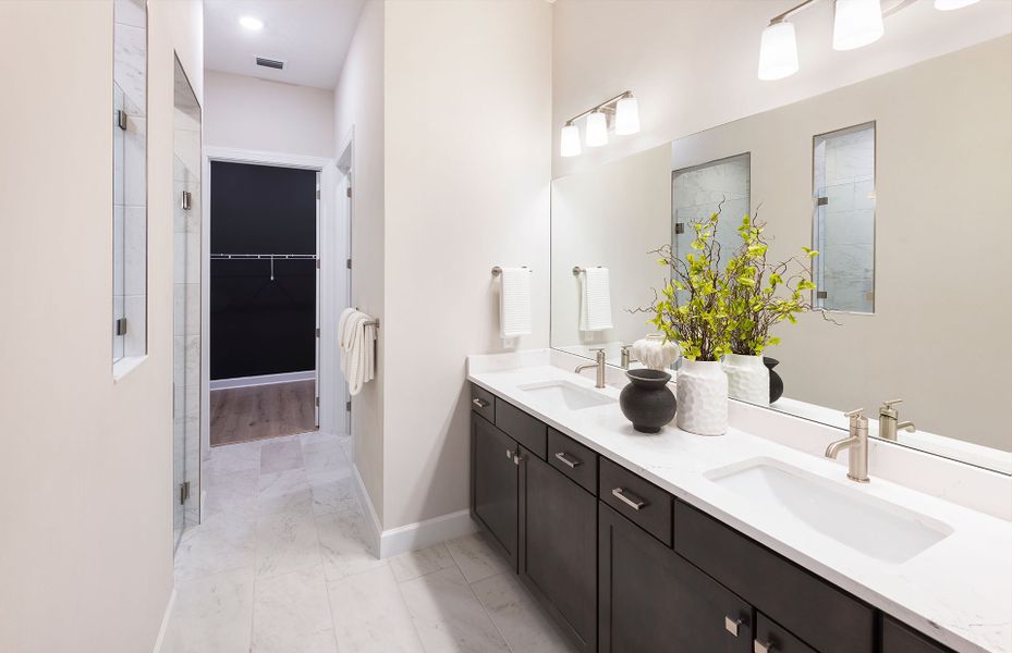 Representative furnished interior of a home built from the Mystique by Pulte Homes in Highpointe, Stuart (Image 9).