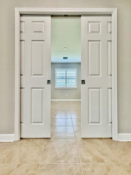 Pocket Door for Office, Den, 3rd Bedroom