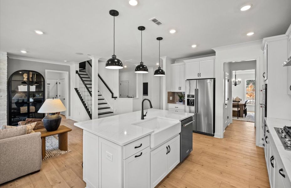 Open Kitchen with Island