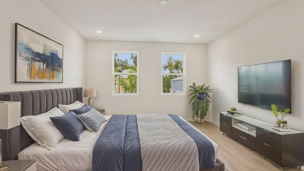The Virtually Staged Primary Suite