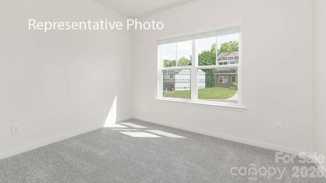 Spacious, unfurnished interior of a new home in Reedy Creek Preserve, Charlotte (Image 18).