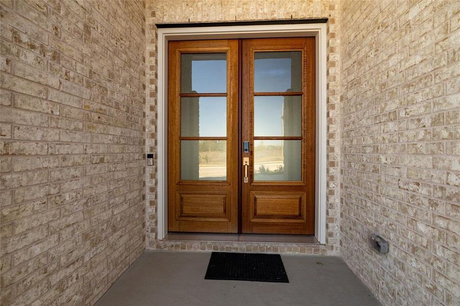 Exterior details and patio area of a home in , Rockwall (Image 28).
