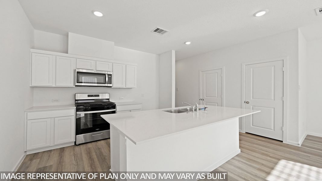 Furnished interior view inside a new home in The Villas at Legacy Park, Houston (Image 6). Furnished interior view inside a new home in The Villas at Legacy Park, Houston (Image 6).
