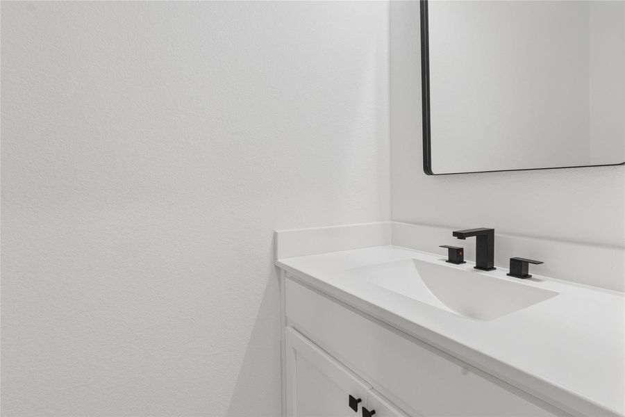 Close-up of interior finishes inside a home in , Houston (Image 12).
