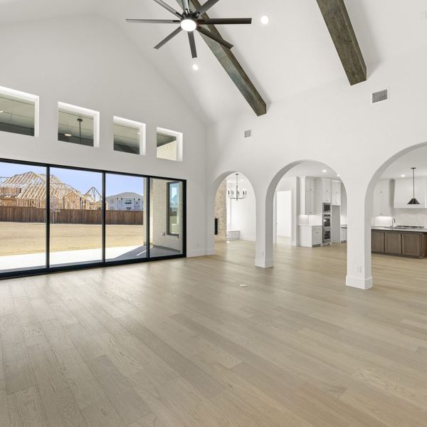 Spacious, unfurnished interior of a new home in Mustang Lakes, Celina (Image 85). Spacious, unfurnished interior of a new home in Mustang Lakes, Celina (Image 85).