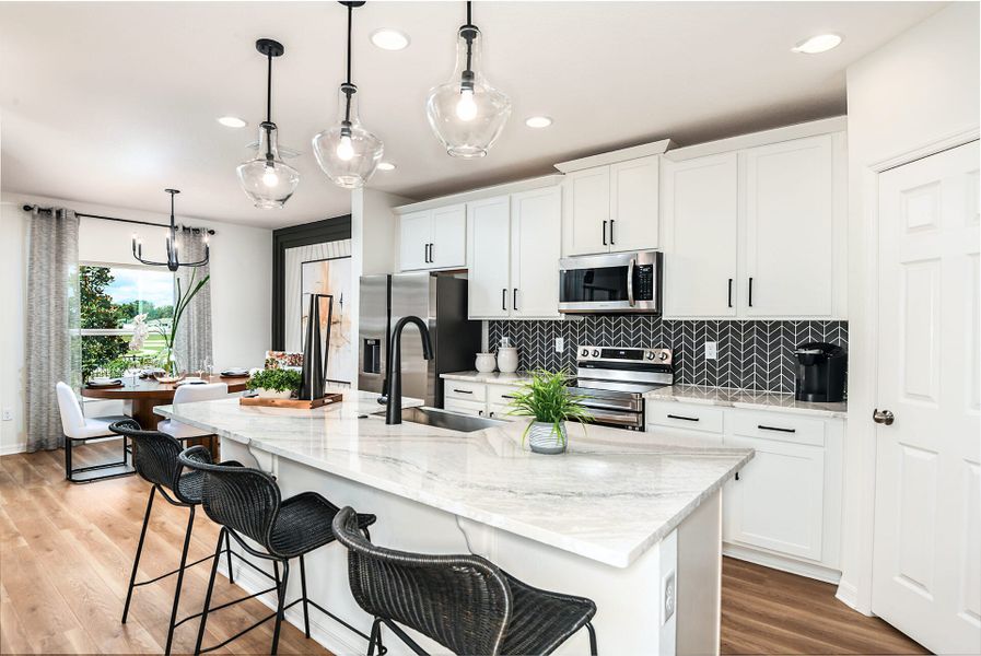 Kitchen | Selby Flex | New homes in Central, Florida | Landsea Homes