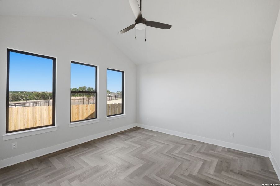 Spacious, unfurnished interior of a new home in The Summit, San Antonio (Image 45).
