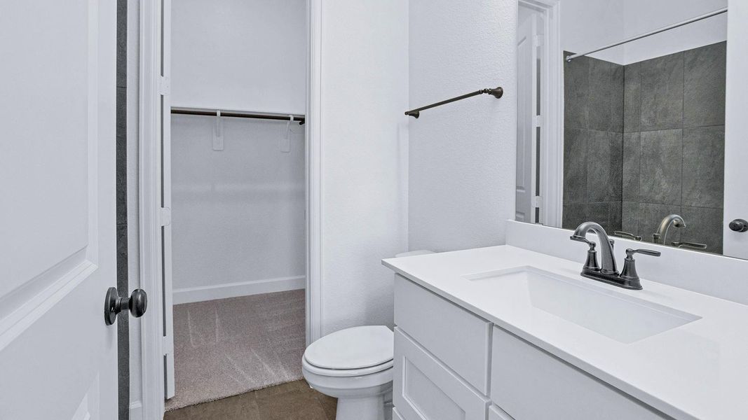 Furnished interior view inside a new home in Colton 55', Montgomery (Image 6). Furnished interior view inside a new home in Colton 55', Montgomery (Image 6).