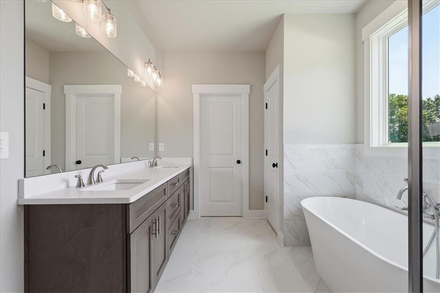 Furnished interior view inside a new home in , Statham (Image 11).