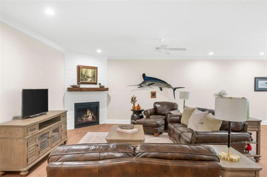 Furnished interior view inside a new home in , Hoschton (Image 34). Furnished interior view inside a new home in , Hoschton (Image 34).