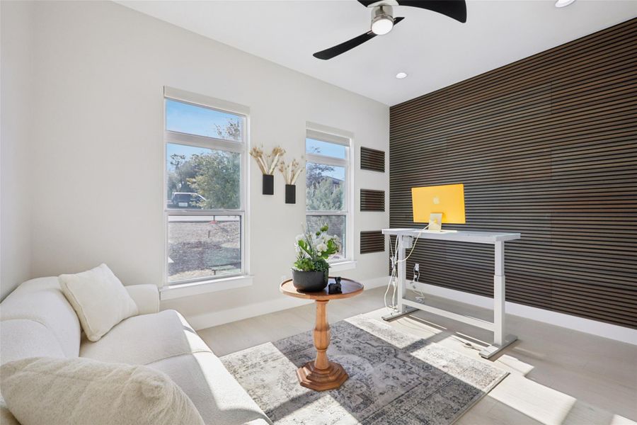 Furnished interior view inside a new home in , Austin (Image 18).