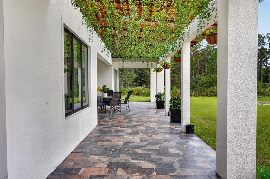 Exterior details and patio area of a home in , Orlando (Image 3). Exterior details and patio area of a home in , Orlando (Image 3).