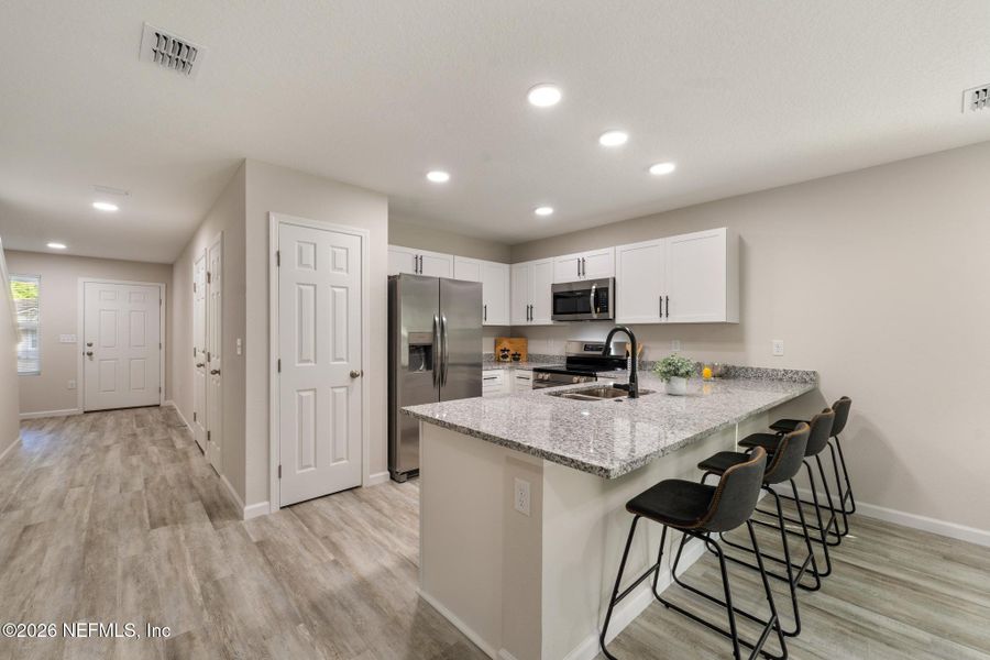 Furnished interior view inside a new home in , Jacksonville (Image 7).