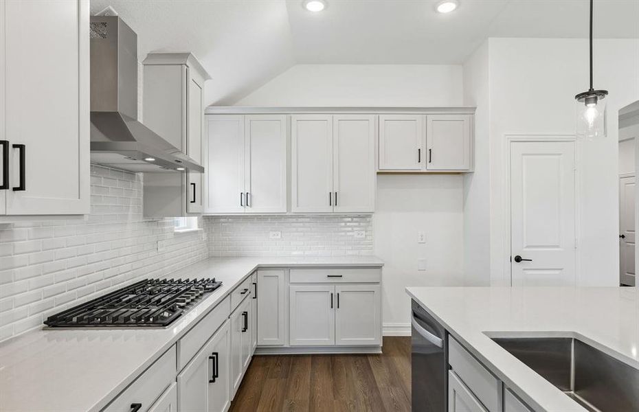 Abundant cabinet space in kitchen Abundant cabinet space in kitchen