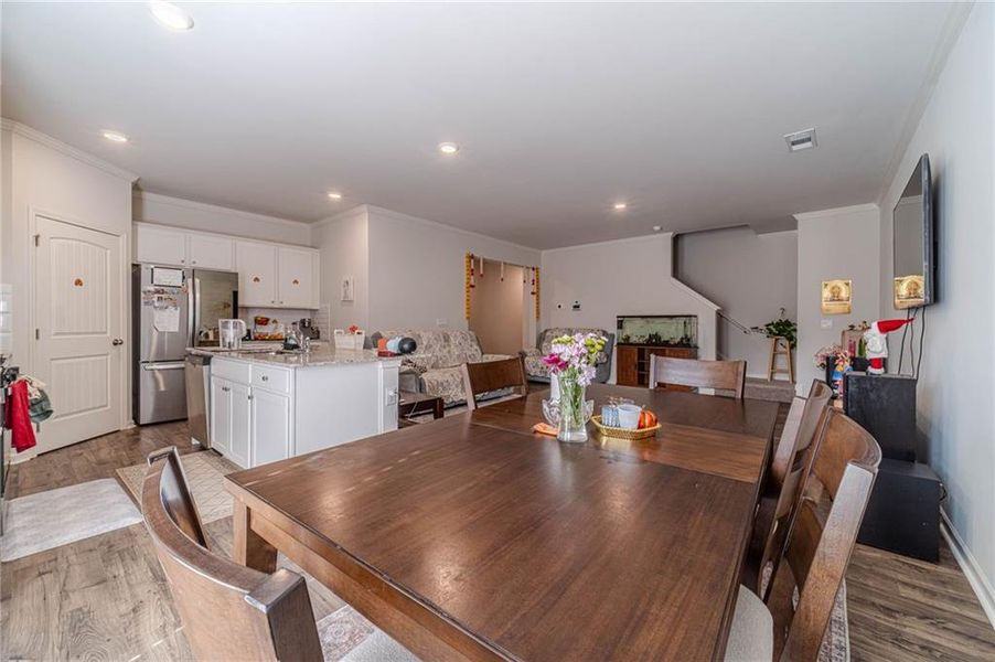 Furnished interior view inside a new home in , Buford (Image 8). Furnished interior view inside a new home in , Buford (Image 8).