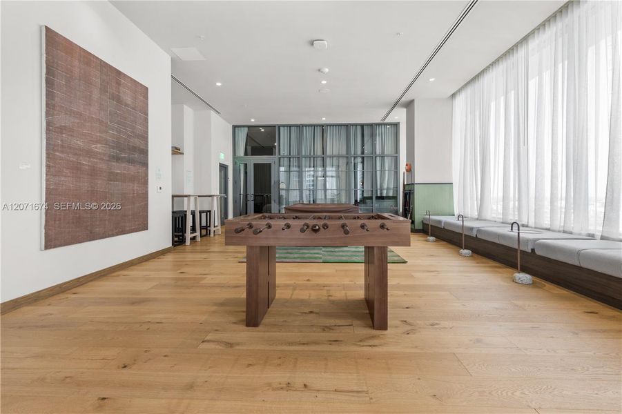 Furnished interior view inside a new home in , Miami (Image 13).