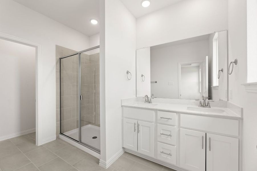 Representative furnished interior of a home built from the Chisholm by UnionMain Homes in Elevon, Lavon (Image 4).