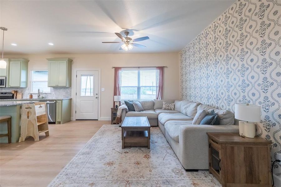 Furnished interior view inside a new home in , Tuscola (Image 5).