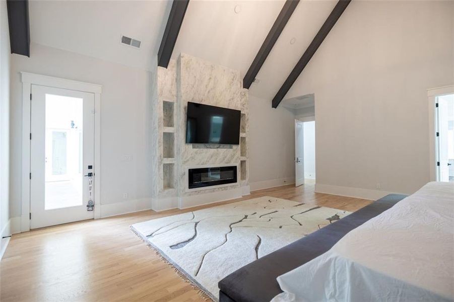 Furnished interior view inside a new home in , Buford (Image 13).