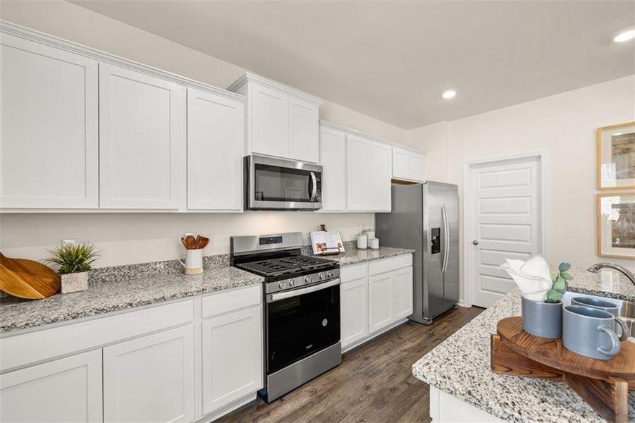 Furnished interior view inside a new home in Jackson Landing, Jefferson (Image 9). Furnished interior view inside a new home in Jackson Landing, Jefferson (Image 9).