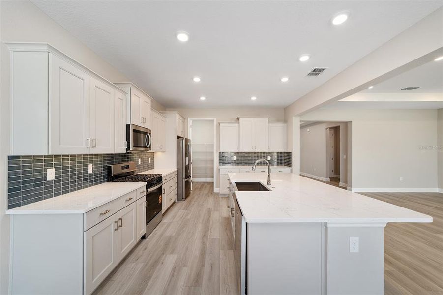 Furnished interior view inside a new home in On Top of the World Communities, Ocala (Image 9).