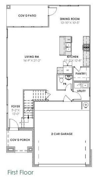 The Brittany Floor Plan - 4 Beds | 3.5 Baths