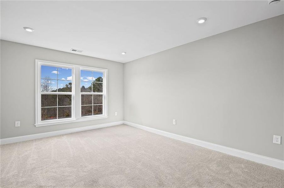 Spacious, unfurnished interior of a new home in Governor’s Preserve, Canton (Image 36).