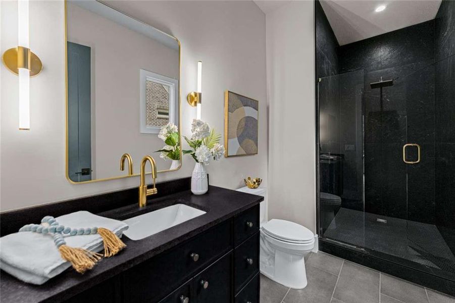 Furnished interior view inside a new home in , Atlanta (Image 12). Furnished interior view inside a new home in , Atlanta (Image 12).