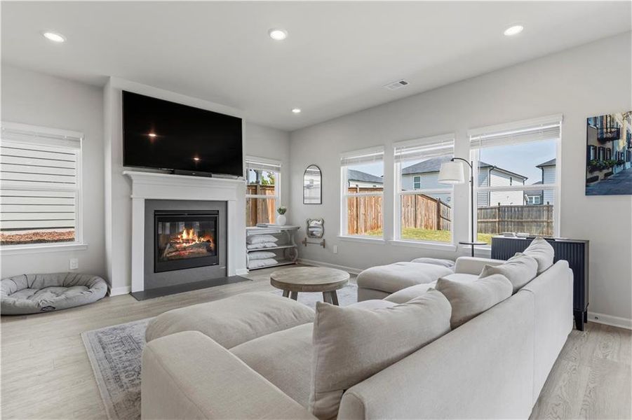 Furnished interior view inside a new home in , Woodstock (Image 28). Furnished interior view inside a new home in , Woodstock (Image 28).