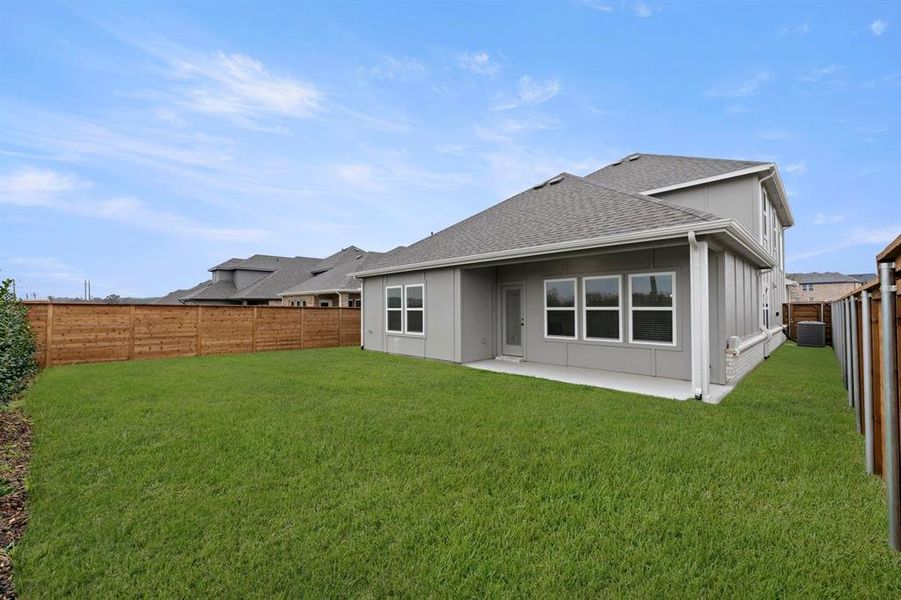 Exterior details and patio area of a home in Solterra, Mesquite (Image 4). Exterior details and patio area of a home in Solterra, Mesquite (Image 4).