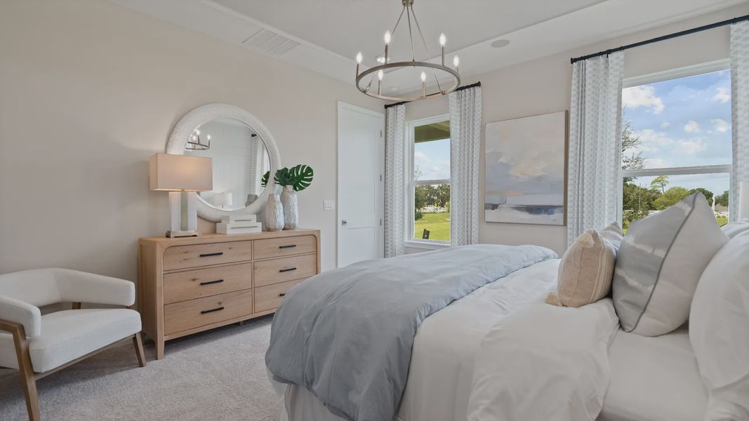 Furnished interior view inside a new home in Trailside, Mount Dora (Image 35).