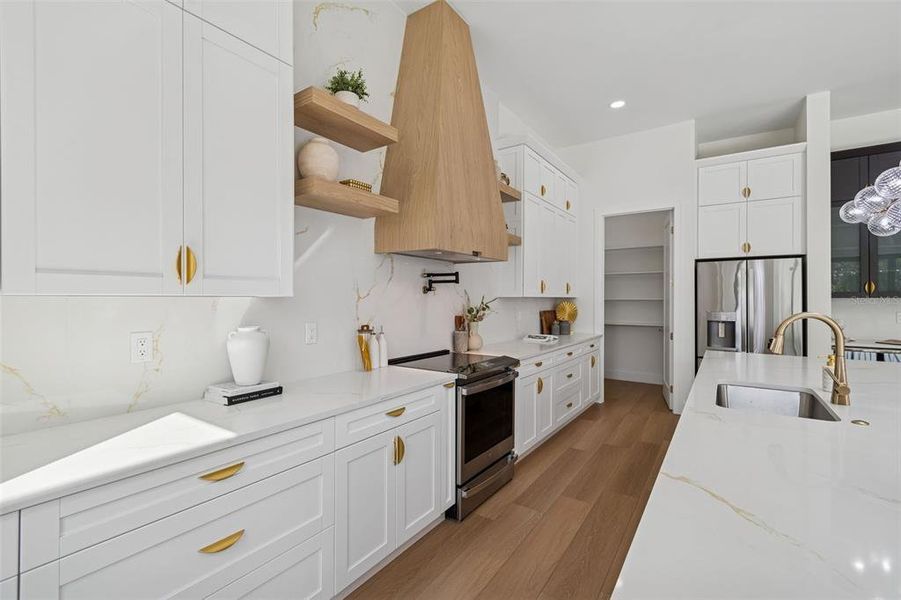 Furnished interior view inside a new home in , Tampa (Image 43).