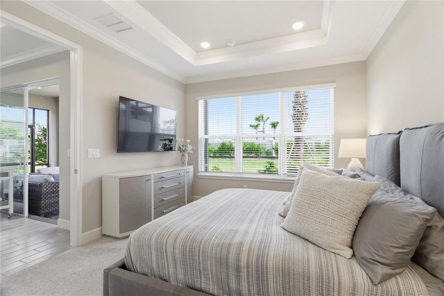 Furnished interior view inside a new home in , Bradenton (Image 38).