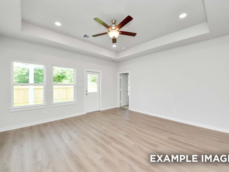 Representative unfurnished interior of a home built from the The Blanco F by Davidson Homes LLC in Windmill Estates, Magnolia (Image 21).