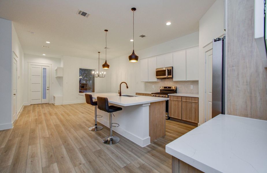 Furnished interior view inside a new home in , Humble (Image 10). Furnished interior view inside a new home in , Humble (Image 10).