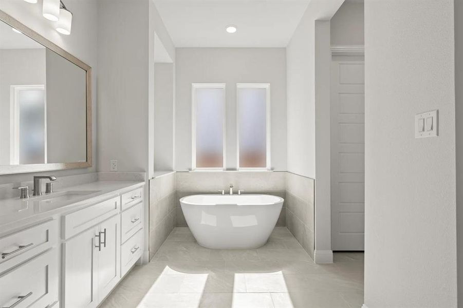 The Brookdale II B Primary Suite Bathroom The Brookdale II B Primary Suite Bathroom