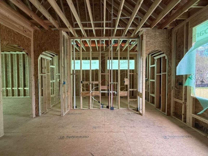 In-progress construction of a new home in , Lawrenceville, GA (Image 14).