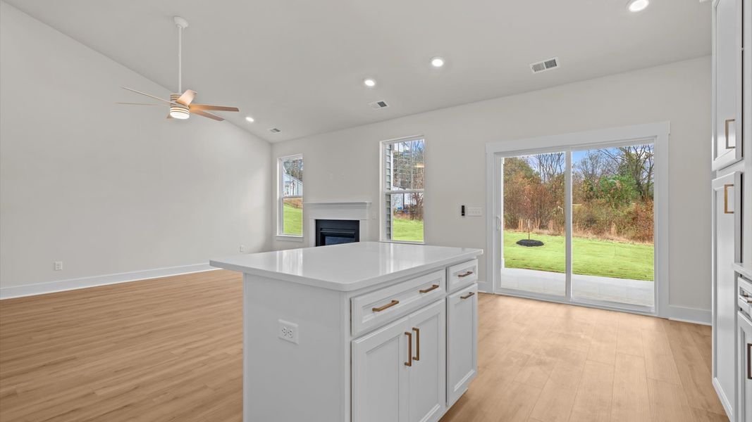 Furnished interior view inside a new home in Iris Meadows, Moore (Image 9).