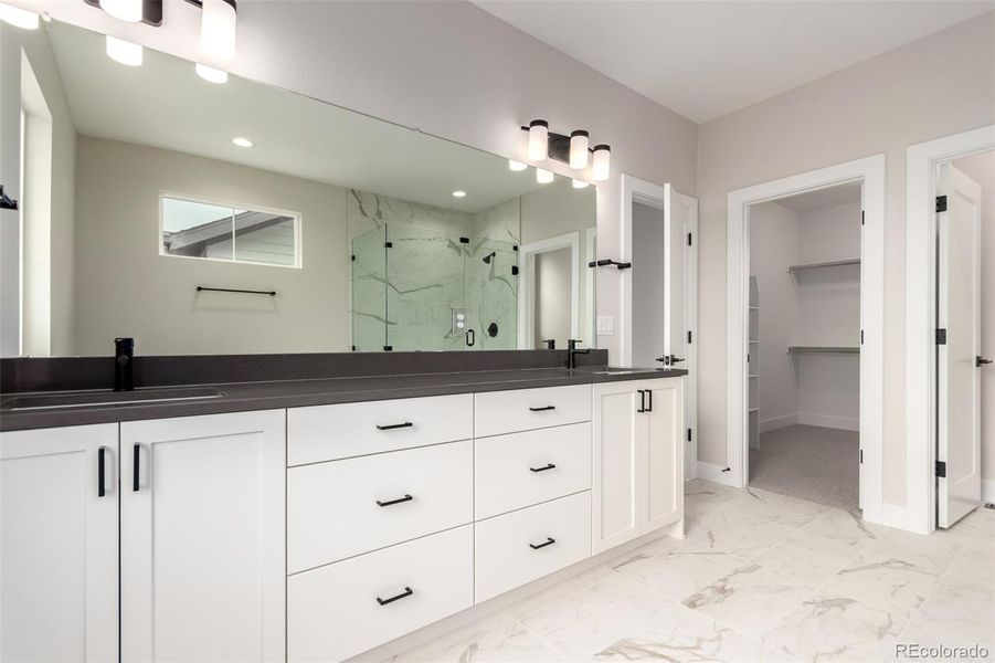 Furnished interior view inside a new home in West Grange, Longmont (Image 5).