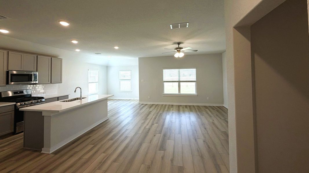 Furnished interior view inside a new home in Sky Ridge, San Marcos (Image 15).