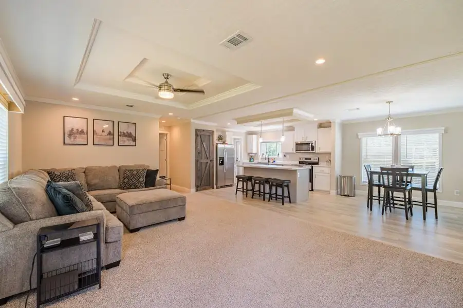 Furnished interior view inside a new home in , Madison (Image 12).