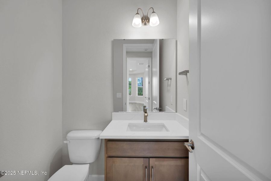 Furnished interior view inside a new home in Crosswinds at Nocatee, Nocatee (Image 12).